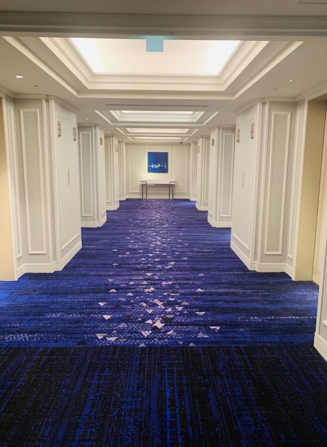 高級ホテルの廊下